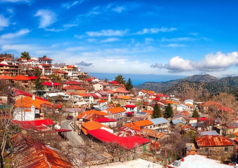 Troodos Mountains, Central Cyprus, Cyprus